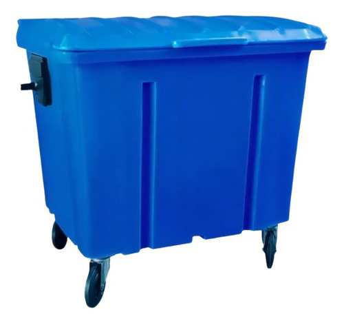 Lixeira 1.000 Litros Container Verde Contentor De Lixo Cinza Cor Azul