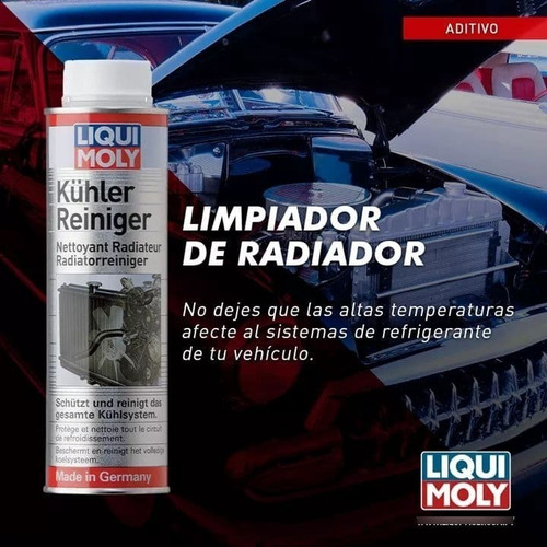 Liqui Moly Kühler Reiniger Limpiador Para El Radiador 300ml