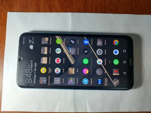 Huawei Y7 2019 Dual Sim 32 Gb Azul Aurora 3 Gb Ram (Usado)