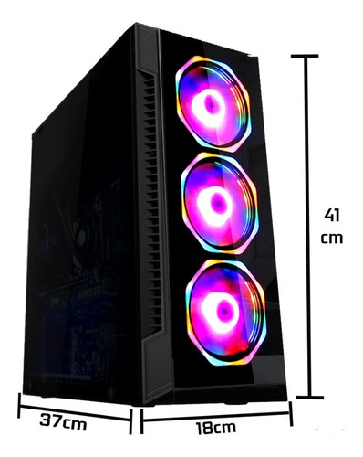Pc Gamer Fácil Amd 4700s 16gb Gddr6 Gtx 1050ti 4gb Ssd 960gb