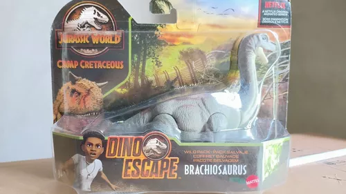 Dinossauro Jurassic World Brachiosaurus Pacote Selvagem Dino