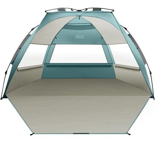 Outdoormaster Pop Up Beach Tent For 4 Person - Fácil Vkygv
