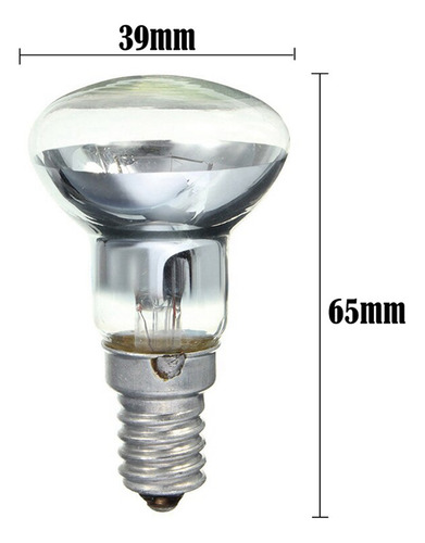 Lámpara De Lava De Repuesto S5, E14 R39, 30 W, Luz Atornilla