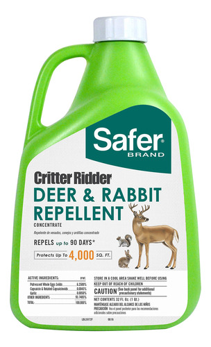 Safer Brand Concentrate Brand 5972 Critter Ridder Repelente