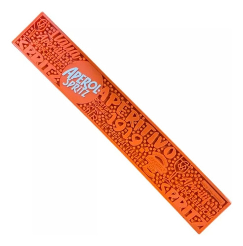 Esterilla Para Bar Aperol Spritz Barmat Cocteleria Bartender