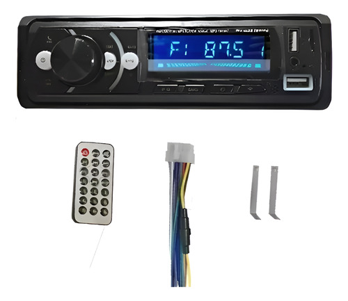 Estereo Frente Fijo Usb Fm Bluetooth Lect Memoria
