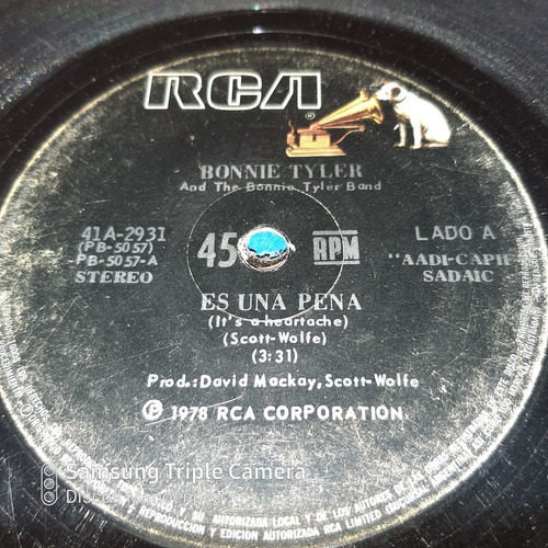 Simple Bonnie Tyler And Band Rca C15
