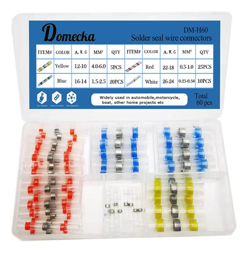 Domecka Conectores De Alambre De Sellado De Soldadura Termor