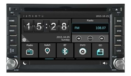 Hyundai Estereo Dvd Gps Touch Hd Bluetooth Radio Usb Sd