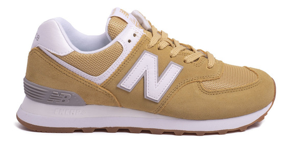 new balance 574 mujer amarillas