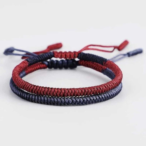 Pulsera Tibetana Set 2 Piezas Diámetro 18 Cm Largo 18 Cm