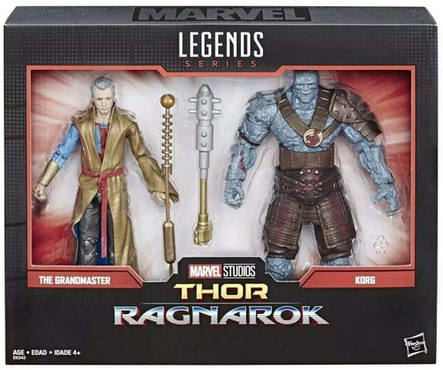 Thor Ragnarok Marvel Legends The Grandmaster Y Korg Set