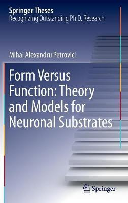 Libro Form Versus Function: Theory And Models For Neurona...