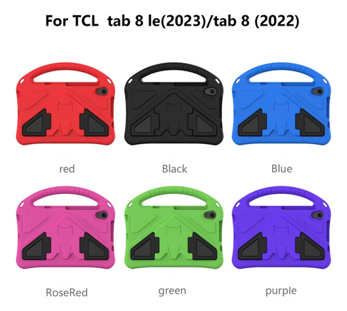 Compatible De Tableta Eva Púrpura Para Tcl Tab 8 Le 2023/