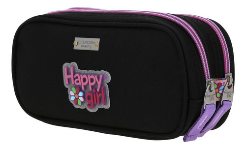 Lapicera Estuche Escolar Chenson Hg Happy Girl Tarlait