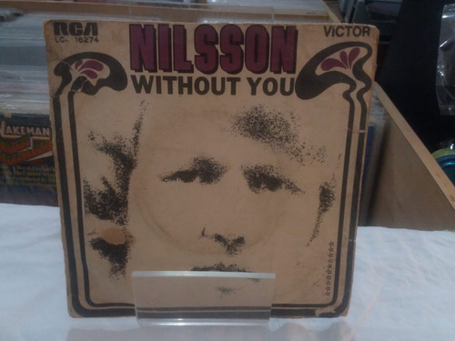 Lp Compacto - Nilsson - Without You - Nacional - 1972