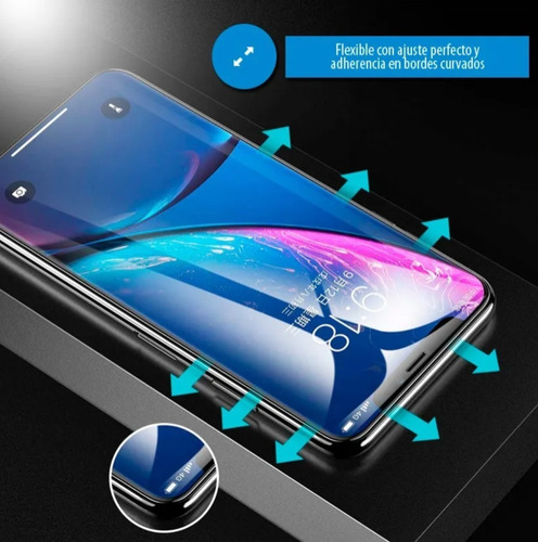 Imagen 7 de 7 de Film Hydrogel Templado Antigolpes Galaxy S20 S20+ S20 Ultra