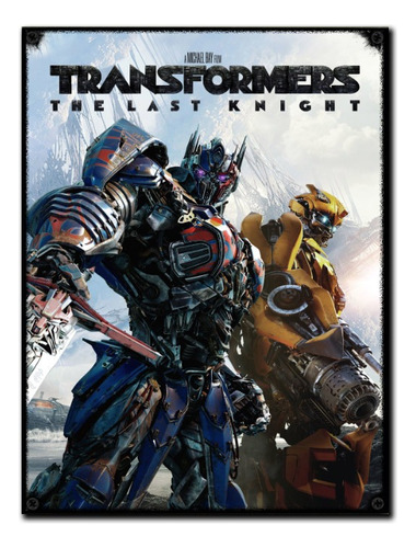 #199 - Cuadro Vintage 30 X 40 - Transformers Poster No Chapa