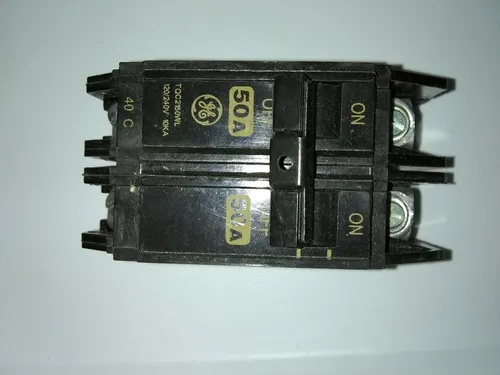 Breacker Hqc General E. 2x50amp.