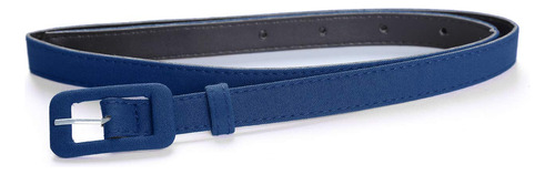Muxxn - Cinturón Básico De Color Liso Para Jeans Y Vestid.