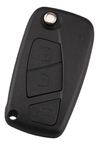 Case Shell Negro Carcasa Para Llave De 3-botón Para Panda