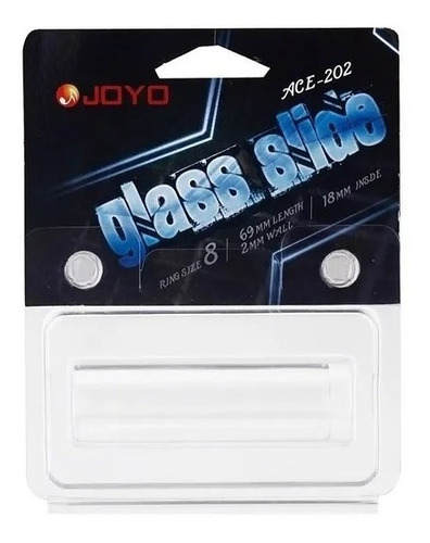 Imagen 2 de 2 de Slide De Vidrio Joyo Ace-202 Para Guitarra