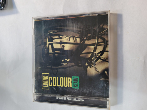 Cd,living Colour,stain,made In Usa 