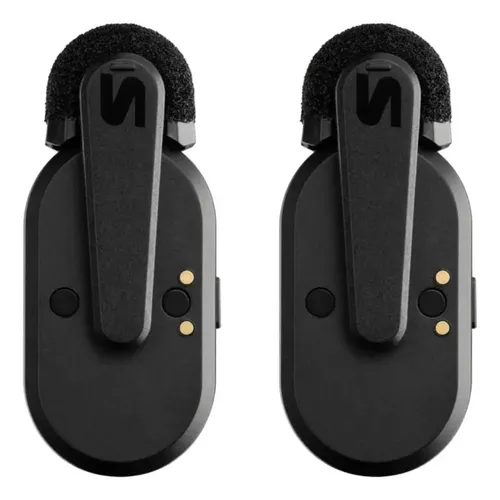 Par De Microfones Lapela Sem Fio Movemic Two Shure Mv-two-z7