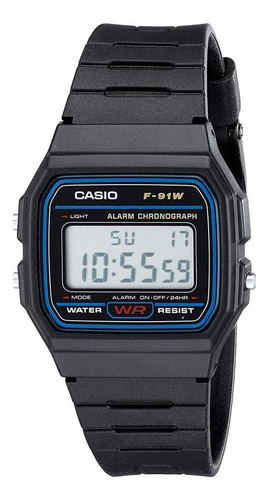 Reloj Deportivo Informal Casio F91w-1