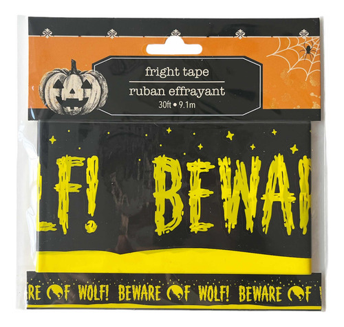 Decoración Halloween Terror Faja Seguridad