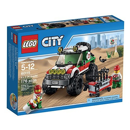 Kit Todoterreno Lego City Great Vehicles 4 X 4 (176 Pieza)