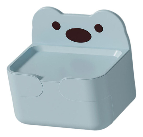 Dispensador De Pañuelos, Práctico, Compacto, Oso Azul