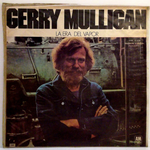 Gerry Mulligan La Era Del Vapor - Vinilo Lp 1972 Uruguay Exc