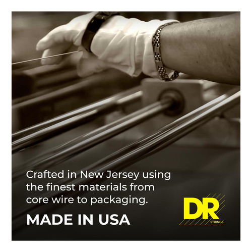 Cuerdas Neón Hi-def Para Bajo Dr Strings Nyb6-30