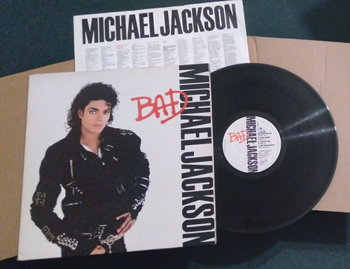 Michael Jackson - Bad - Disco Vinilo