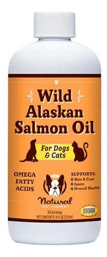 Aceite De Salmón Salvaje De Alaska Para Perros