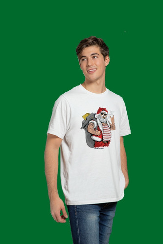 Camiseta Personalizada Papai Noel Radical - Natal - Giftme