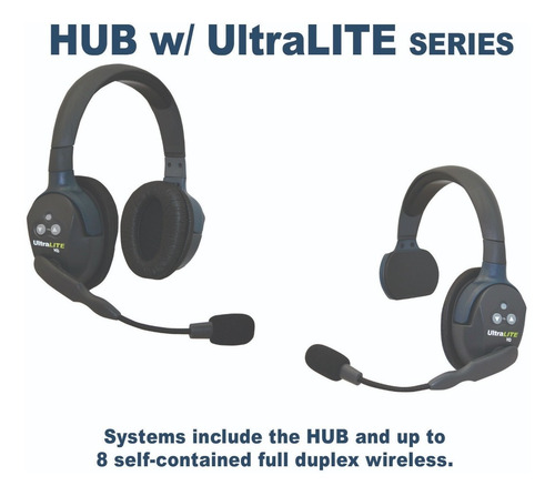Kit 5 Eartec Ultralite Hd (1main+4remotes) Sistema Intercom (Usado)
