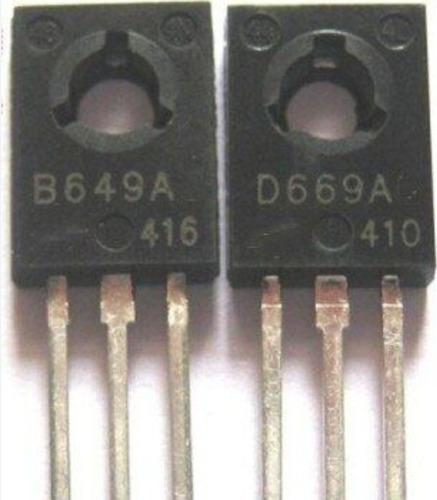 2sb649-b649a-b649-2sd669-d669a Transistores De Audio 