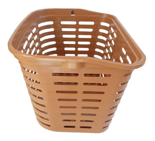 Imagem 3 de 9 de Cesta Cestinha Para Bicicleta Plastica Retro Grande