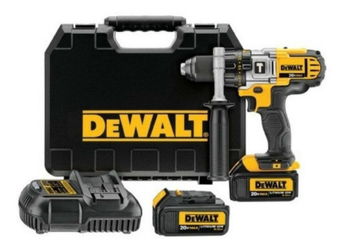 Taladro Percutor Inalámbrico Dewalt Dcd985l2 20v +bat + Carg