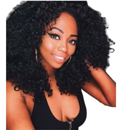 Peruca Lace Wig Cacheada Fibra Japonesa Promoçao!!!