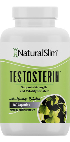 Testosterin Precursor De Testosterona Natural 180 Cápsulas