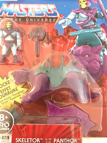 Skeletor Y Panthor Motu Mega Construx 29pz Gvy17 Pantor (Usado)