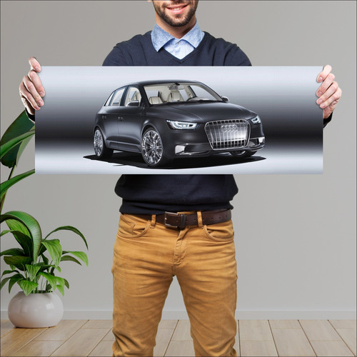 Cuadro 30x80cm Auto 2008 Audi A1 Sportback Conce 318