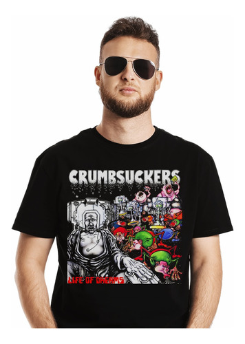 Polera Crumbsuckers Life Of Dreams Punk Impresión Directa