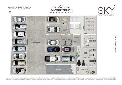 Imagen 15 de 28 de Apartamento Monoambiente Con Patio | Punta Carretas | Destacada Ubicación | Estrena Nov. 2022!