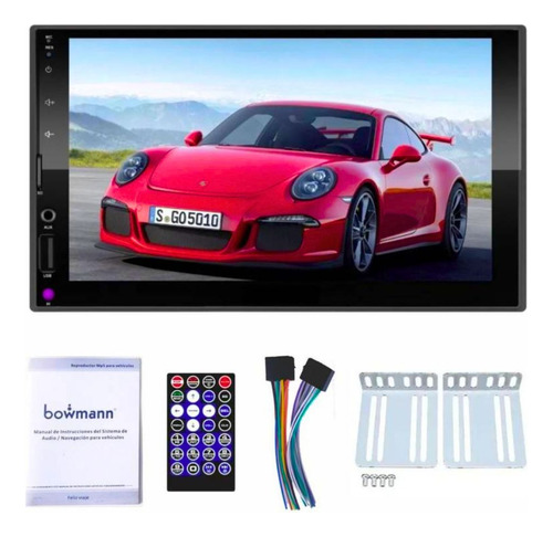 Radio Auto 2 Din Bowmann Mirror Link Bluetooth 7 Pulgadas