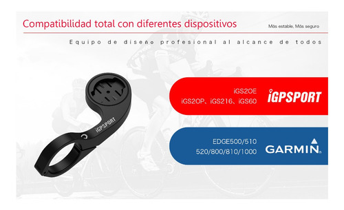 Imagen 4 de 7 de Soporte P/ Ciclocomputadora Velocímetro Igpsport S60 Garmin