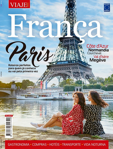 Especial Viaje Mais - França Edição 03, de Editora Europa. Editorial Editora Europa Ltda., capa mole em português, 2016